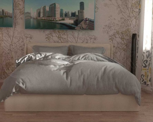 Микрофибра мятая 5JG-Micro Chip 14-4105 C серая, интерьер