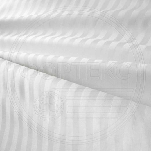 Страйп Сатин 79-1*1 White белый