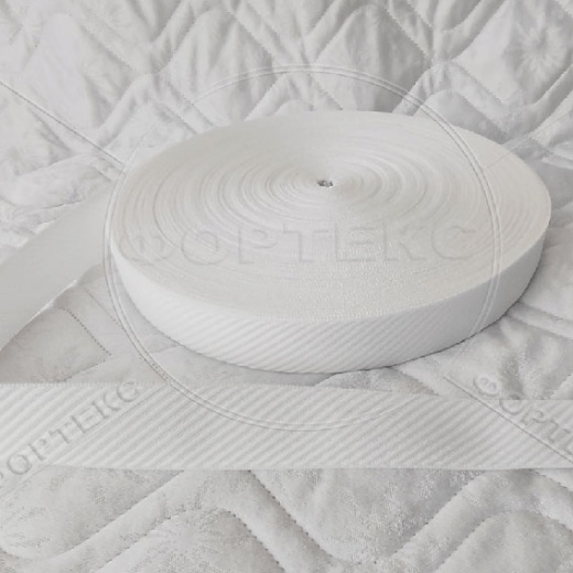 Лента окантовочная белая БС-Ут