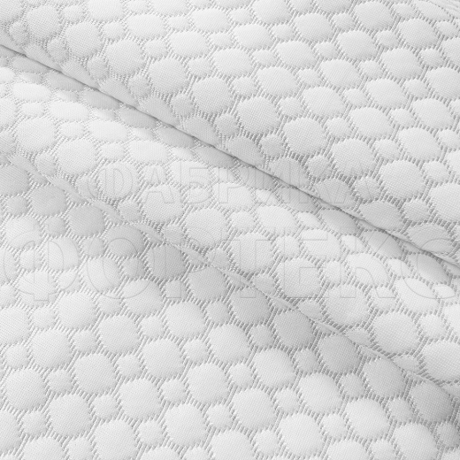 Трикотаж матрасный белый 230 гр. MX9335-B-white FS
