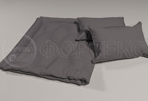 Микрофайбер однотонный 5BJ-Charcoal Gray пантон 18-0601 оттенки серого