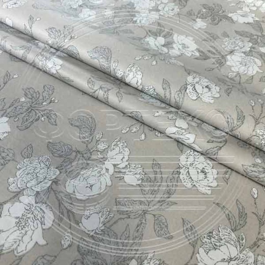 Ткань Тик набивной A19-5601 grayA19-5601 grey