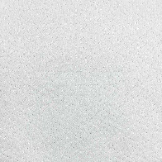 Матрасные комплектующие Матрасные ткани Трикотаж Матрасная ткань Точки хаос O215 белый купить ОПТОМ Фортекс