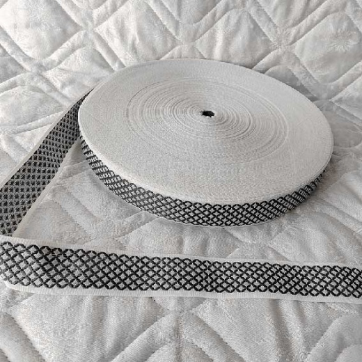 Лента окантовочная цветная AР ромб 9.2 темно-серая