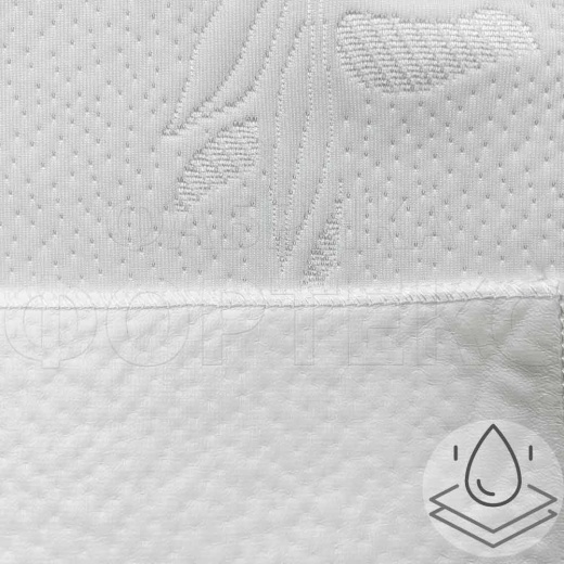 Матрасные комплектующие Матрасные ткани Ткани АКВАСТОП Матрасная ткань Трехлистник X008 TPU купить ОПТОМ Фортекс