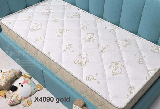 Трикотаж для детского матраса X4090 gold