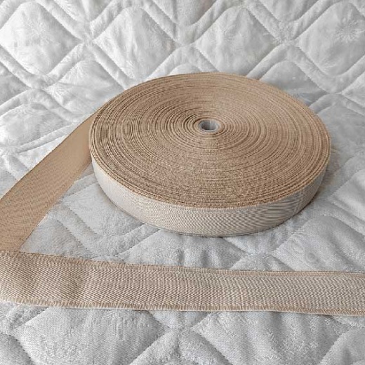 Лента окантовочная цветная Tape light 7.1 бежевая оптом