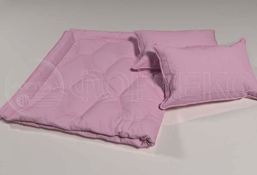 Поликоттон однотонный 01-Pink розовый