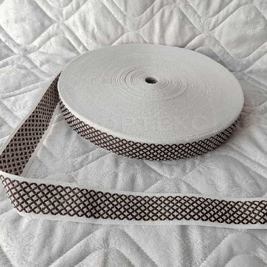 Лента окантовочная цветная AР ромб 8.1 коричневая