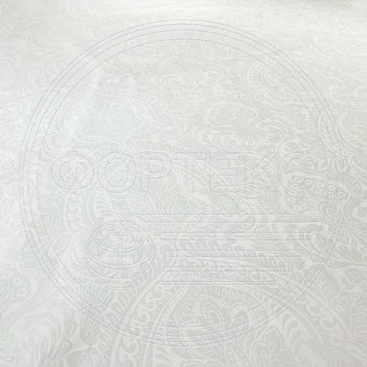 Тик смесовый набивной A1-5451 white дамасский узор