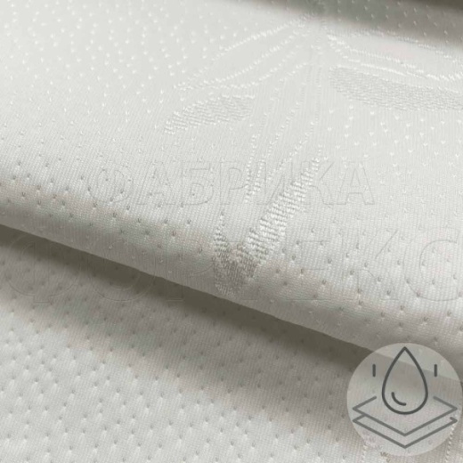 Матрасные комплектующие Матрасные ткани Ткани АКВАСТОП Матрасная ткань Трехлистник X008 TPU купить ОПТОМ Фортекс