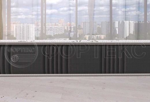 Стёжка бурлетная Узор № 303.C, вид на матрас