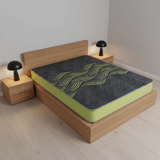 Матрасные комплектующие Матрасные ткани Трикотаж Трикотаж Волны F091 лимонный купить ОПТОМ Фортекс