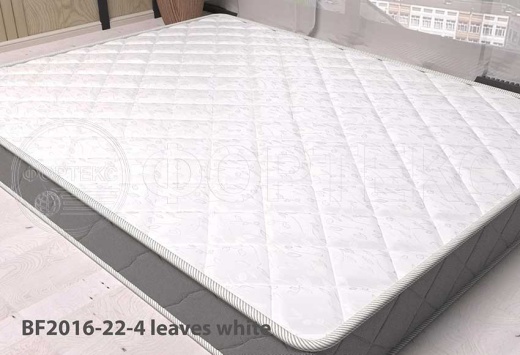Ткань жаккард полиэстер для матраса BF2016-22-4 leaves white