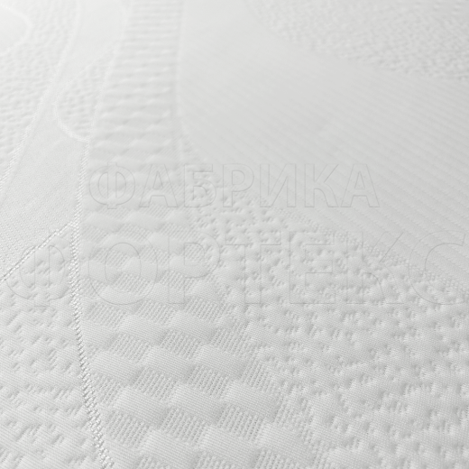 Трикотажное полотно ST 064-S White-P-180 FS оптом белого цвета, абстракция