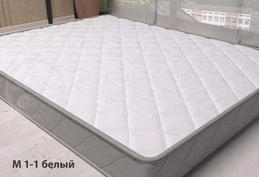 Ткань жаккард полиэстер для матраса M1-1 белый