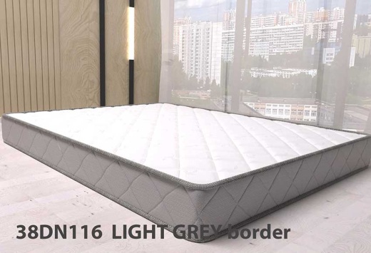 Ткань для боковой части матраса 38DN116 LIGHT GREY border
