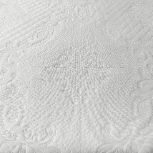 Трикотаж Фабрики Матрасная ткань X3478 white FS купить ОПТОМ Фортекс