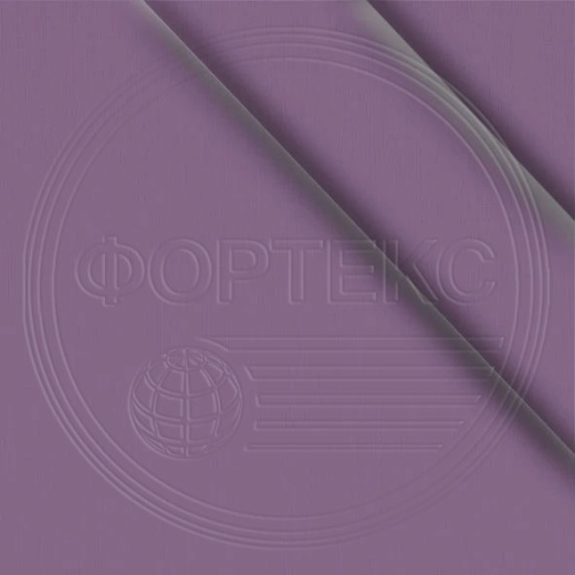 Твил-сатин гладкокрашеный Concord Grape фиолетовый, без рисунка
