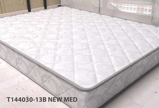 Ткань жаккард полиэстер для матраса T144030-13B NEW MED белый