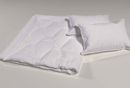 Ткань Тик хлопок однотонный 3A9 white без рисунка, интерьер