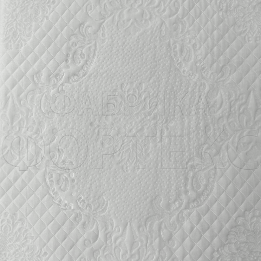 Трикотаж Фабрики Матрасная ткань X3478 white FS купить ОПТОМ Фортекс