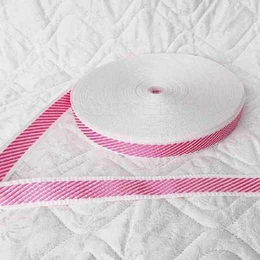 Лента окантовочная цветная A-Ос 5.4 розовая оптом