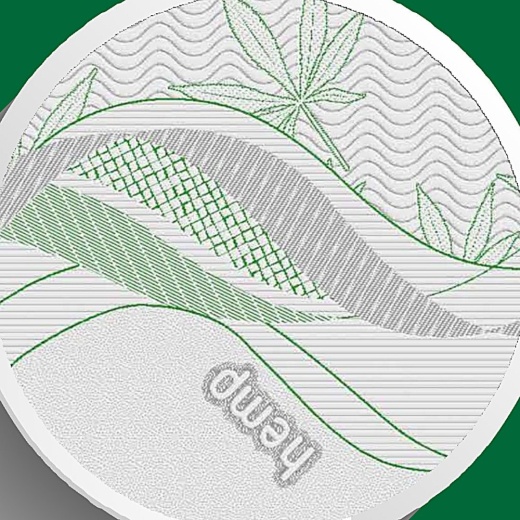 Ткани для матрасов и наматрасников Инновационные ткани HEMP-IVY-21 купить ОПТОМ Фортекс